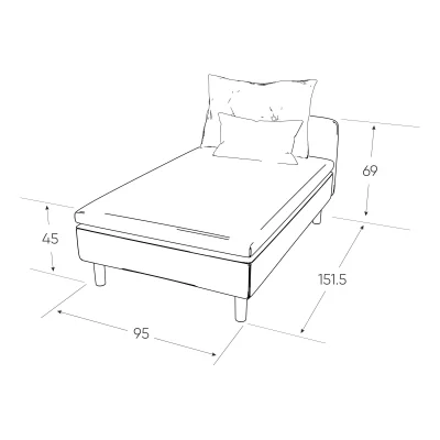 Модуль кушетка Линту Prince Camel, песочный_3