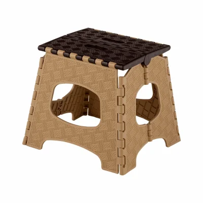 Табурет складной малый, бежевый фотография