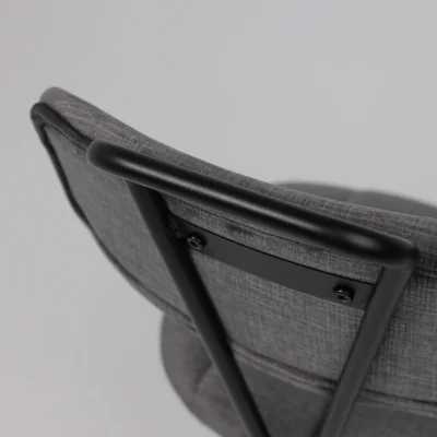 Стул TORI, серый велюр VOSS 15/черный_18