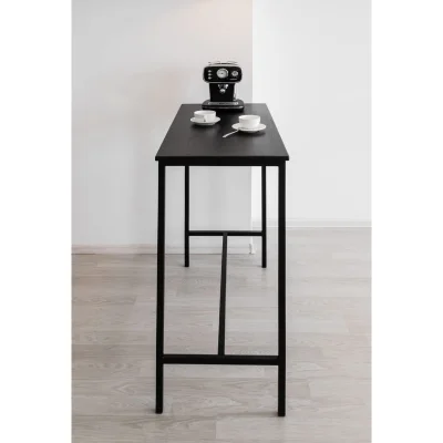 Стол барный для кухни Лофт LT-95 черный/ черный муар_9