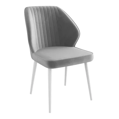 Стул MICHAEL, d09 STEEL LUX\белый фотография