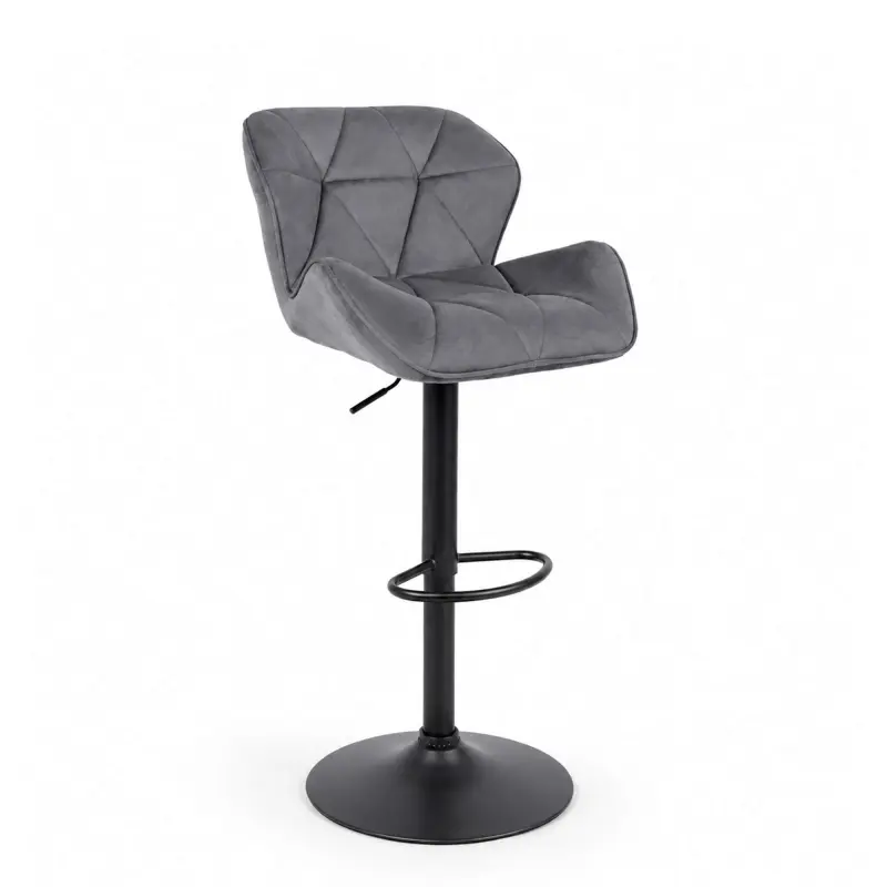 Кресло BERLIN, темно-серый велюр HCJ-40/черный фотография