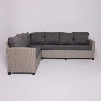 Комплект садовой мебели ROSEWOOD (диван 2шт, стол 1шт), серый_22