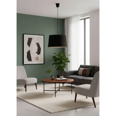 Светильник SHADOW, потолочный, E27, черный_2