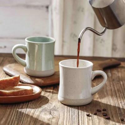 Кружка STONE CLAY, керамика, белый, 8,5*12*10см_2