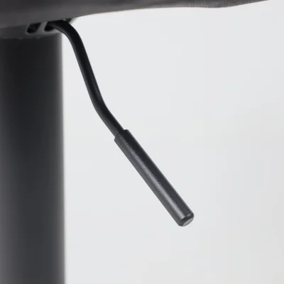 Стул барный BEN, ткань,  черный/черный_20