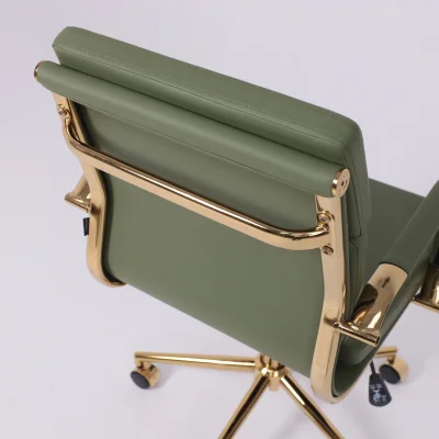 Кресло рабочее INDIGO, LB зеленый/золотой_12