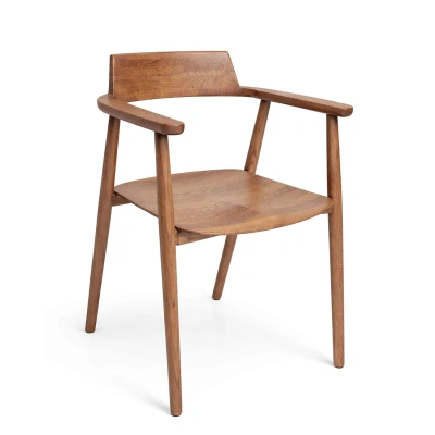 Стул САМУРАЙ, дуб натуральный/покрытие коньяк фотография