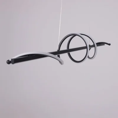 Светильник WAVE-2, потолочный, LED, 100 см, черный_6