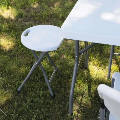 Табурет складной 33*30*45, белый_8
