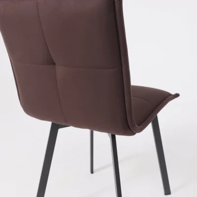 Кресло РУБИК U Velutto 24 темно-коричневый велюр/черный_21