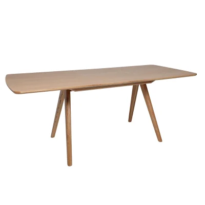 Стол АВЕНЮ 1450(1950)*850, Светлый дуб без тонировки/Светлый дуб фотография