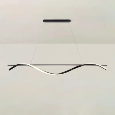 Светильник WAVE, потолочный, LED, 100 см, черный_4