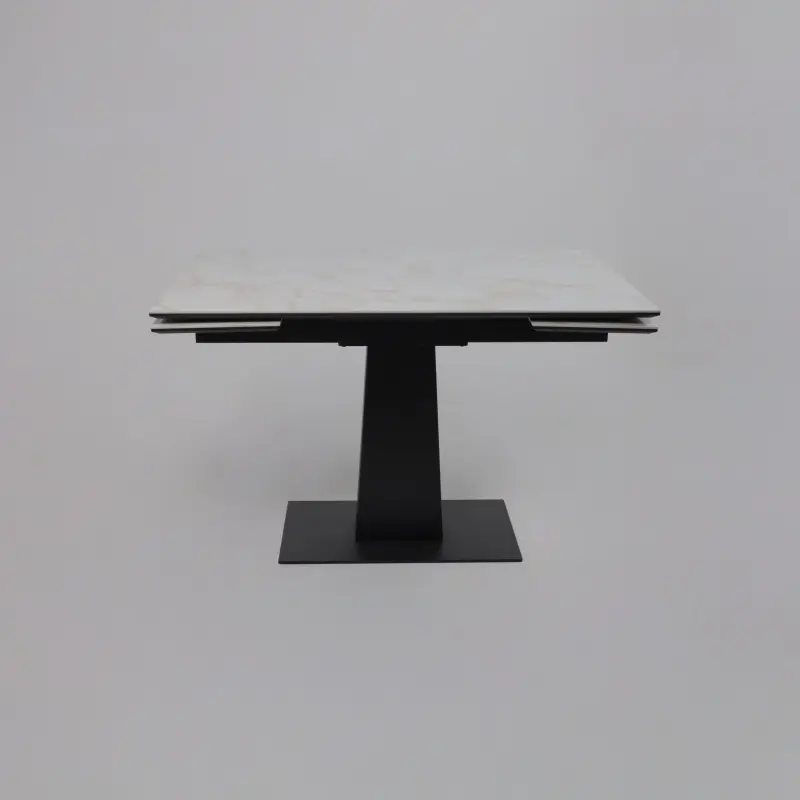 Стол AV 2119, МДФ+керамика, раздвижной 1200 (1800)*800 белый, глянцевый CARLA LARKIN /черный_preview_18