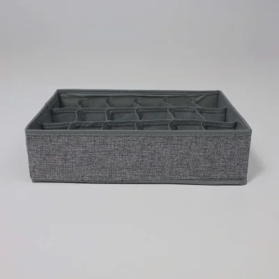 Контейнер для хранения MACKENZIE-1, 18 ячеек, серый, 34*24*9см_3