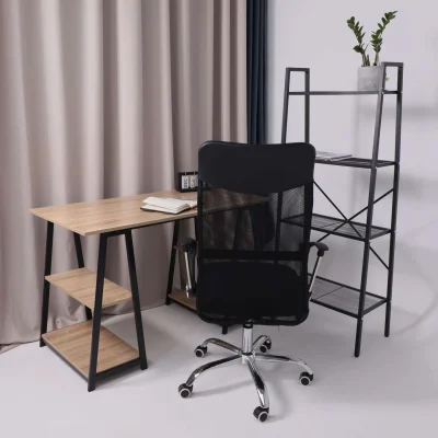 Кресло рабочее, поворотное, ARIA NEXT, ECO/сетка, черный+сетка-черная_13