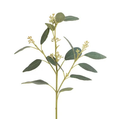 Искусственный цветок Эвкалипт, В610, зеленый фотография