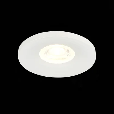 Св-к встр. Белый GU10 1*50W  D95xH27 220V Без ламп Встраиваемые светильники_7