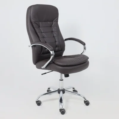 Кресло рабочее, поворотное RICHARD, коричневый_33