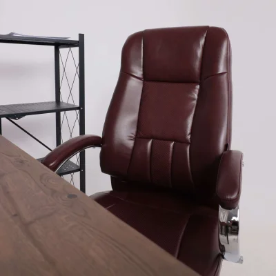 Кресло поворотное KING A, ECO, темно-коричневый_16