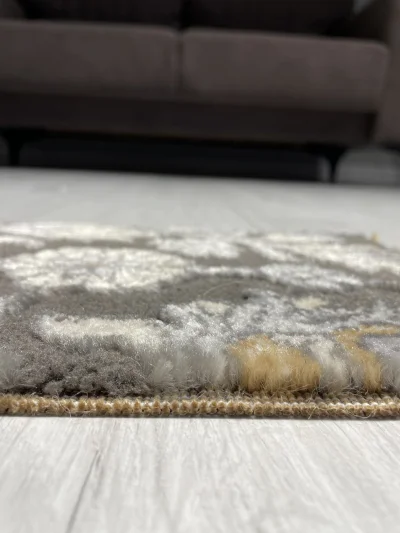 Ковер SERENITY D768 - GRAY - Овал 0.8 на 1.4_4