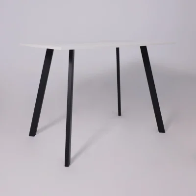 Стол SOLO 102*67, Белый структурный/черный_13