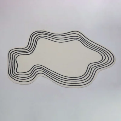 Ковер SNUGGY FLOOR AKS-100, неправильной формы, 120*170cм_2