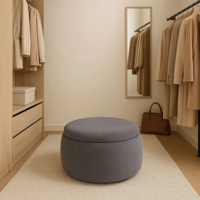 Пуф САТУ 01 Zoom NEW Ash 21, серый_3