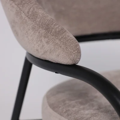 Кресло AV 350, светло-коричневый шенилл Римини 05/черный_11