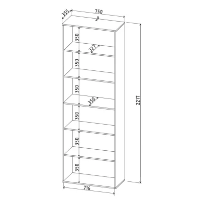 Шкаф SKILL-22, антрацит_5
