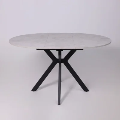 Стол AV 1106, ЛМДФ,  раздвижной D1000(1350)*750 Ароза Светлая/черный_18