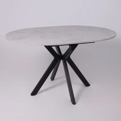 Стол AV 1106, ЛМДФ,  раздвижной D1000(1350)*750 Ароза Светлая/черный_13