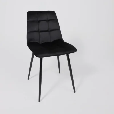 Стул DALLAS, черный велюр Nara 19 /черный_2