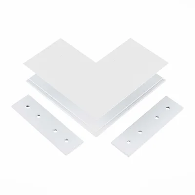 Внешний угол-соединитель для подвесного / накладного магнитного шинопровода ST-Luce Бел SKYLINE 48_3