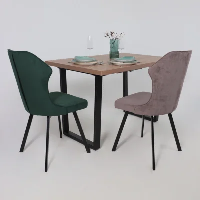 Кресло поворотное КАВРУС U-R, Nessi Dove 05, серо-коричневый велюр/черный_4