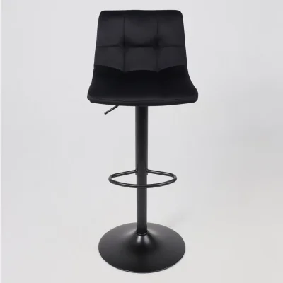 Кресло барное РОЙ GB, Seven 035 черный велюр/черный_11