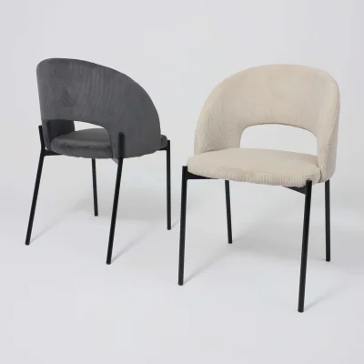 Стул ELSA, капучино велюр Fjord27/черный_4