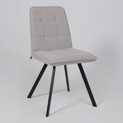 Стул ROM D, b20 SILVER LUX\черный_4