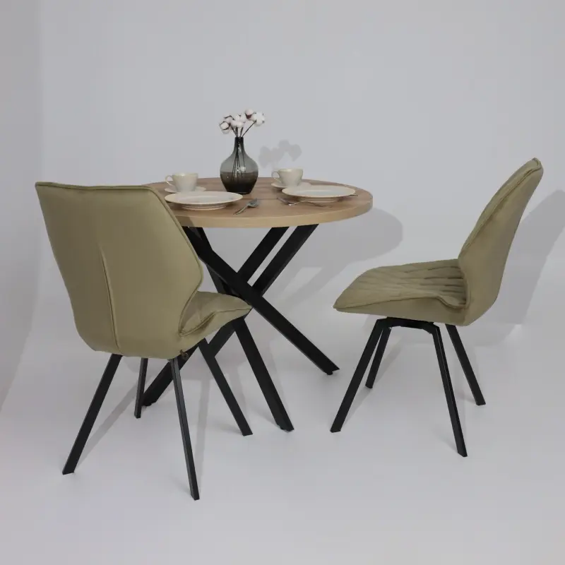 Стул Rafael M-R 360, d12 OLIVE LUX\черный_preview_6