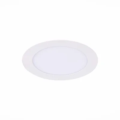 Св-к встр. Белый LED 1*8W 3000K 640Lm Ra80 110° IP20 D120xH30 220-240V Встраиваемые светильники_12