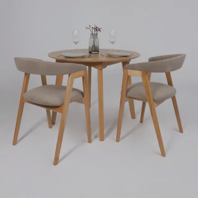 Стол КРИТ 1100(1450)*1100, Светлый бук без тонировки/светлый бук_9