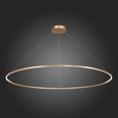 Светильник подвесной ST-Luce Золотистый/Белый LED 1*72W 4000K Подвесные светильники_2