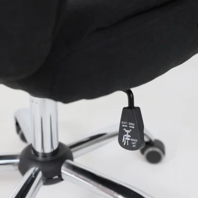 Кресло поворотное BILL, ткань, черный_13