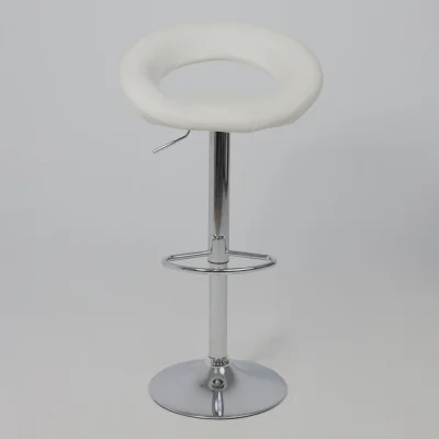 Кресло ROSA, экокожа белый/хром_2