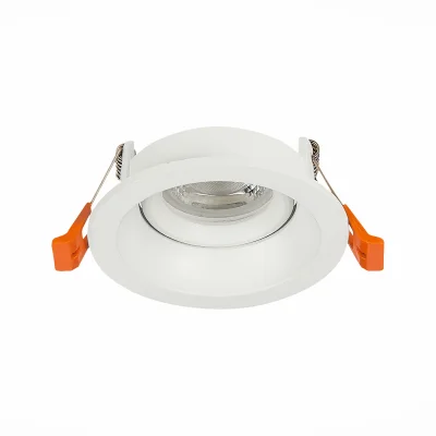 Св-к встр. Белый GU10 1*50W  D94xH40 220V Без ламп Встраиваемые светильники_6