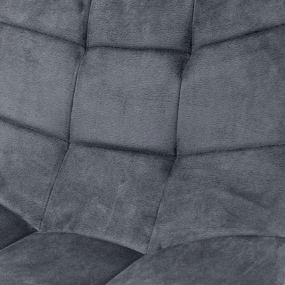 Стул барный MIA, темно-серый велюр HLR21/черный_5