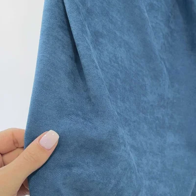 Штора КАНВАС 2*2,65м, бирюзовый_11