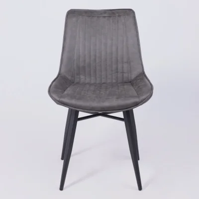 Стул Devis, винтажный серый Dallas-003/черный_5