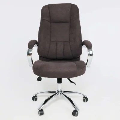 Кресло поворотное KING A, ткань/темно-коричневый_14