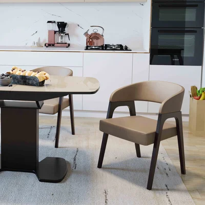 Кресло ТЕХАС, кремовый №208 Велюр Jercy cream/белый матовый_3